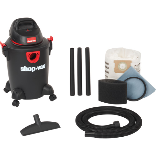 Aspirateur d'atelier s&eacute;rie bricolage & atelier, Secs-humides, 3,5 CV, 6 gal. US (22,7 litres) Rideout Tool & Machine Inc.