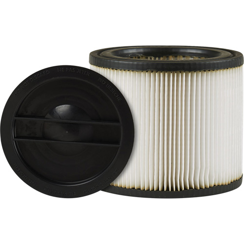 Petit filtre pour aspirateur, Cartouche, Pour 1 - 6 gal. US Rideout Tool & Machine Inc.