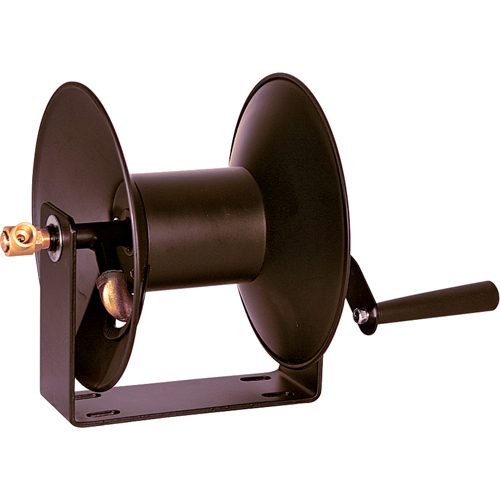 Manual Rewind Reel, Single Hose, 16-3/4" W x 10-1/2" D x 11-1/2" H Rideout Tool & Machine Inc.