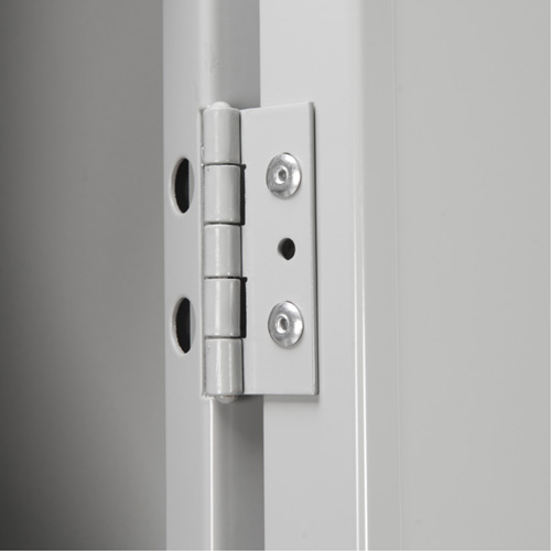 Clean Line Lockers, 2 -tier, Bank of 4, 48" x 18" x 72", Steel, Beige, Rivet (Assembled) Rideout Tool & Machine Inc.