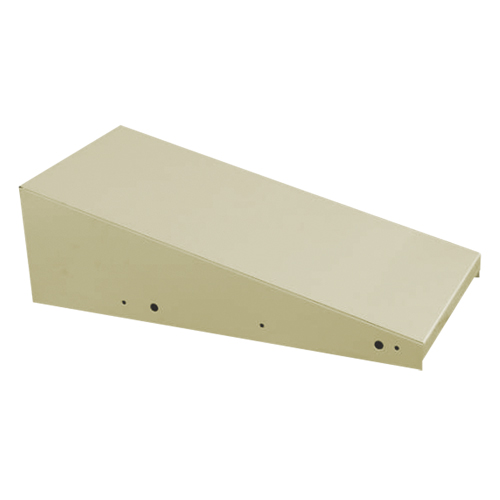 Clean Line Economy Lockers Slope Top, 1 Bank, 18" D x 12" W x 6" H, Beige, Steel Rideout Tool & Machine Inc.