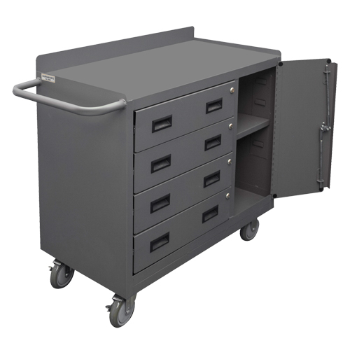 Armoire d'&eacute;tabli mobile, Acier Surface Rideout Tool & Machine Inc.