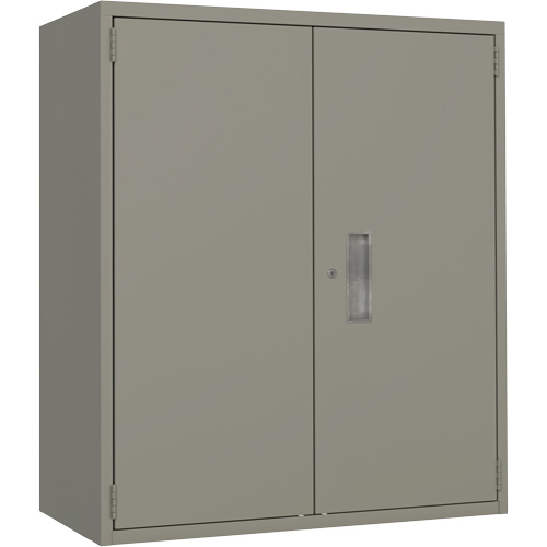 Armoire de rangement Lo-Boy, Acier, 2 Tablettes, 40" h x 36" la x 18" P, Gris Rideout Tool & Machine Inc.