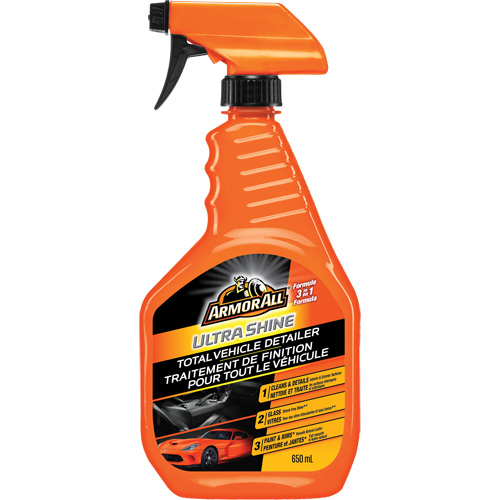 Ultra Shine Total Vehicle Detailer, 650 ml, Trigger Bottle Rideout Tool & Machine Inc.