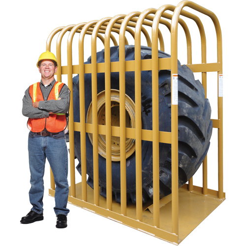 Cage de gonflage &agrave; 10 barres Earthmover T111 Rideout Tool & Machine Inc.
