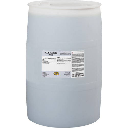 Produit nettoyant pour camions et remorques Blue Marvel 2000, 210 L, Baril Rideout Tool & Machine Inc.