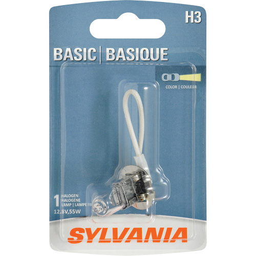 H3 Basic Headlight Bulb, Halogen, 45 W, Off White Rideout Tool & Machine Inc.