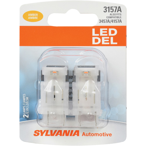 3157A Mini Automotive Bulb, LED, 0.5 W/12.8 W, Amber Rideout Tool & Machine Inc.
