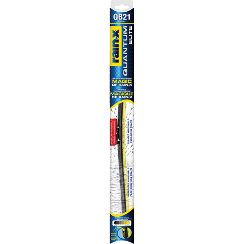 Balai d'essui-glace Quantum Elite avec adaptateurs, 21", Toute saison Rideout Tool & Machine Inc.