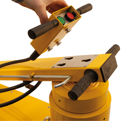 Cric Mammut, 165 tonnes, Air comprim&eacute;/hydraulique Rideout Tool & Machine Inc.