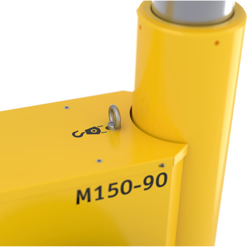 Cric Mammut, 165 tonnes, Air comprim&eacute;/hydraulique Rideout Tool & Machine Inc.