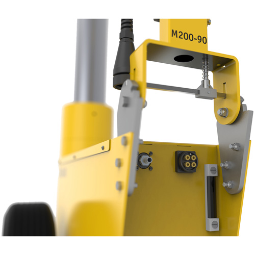Cric Mammut, 200 tonnes, Air comprim&eacute;/hydraulique Rideout Tool & Machine Inc.