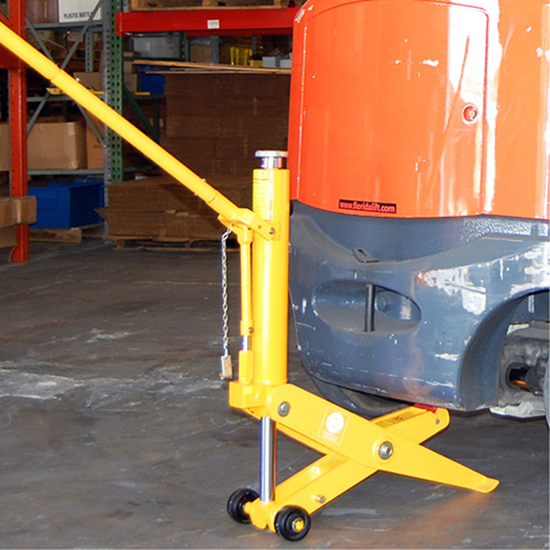Cric robuste pour tracteurs et chariots &eacute;l&eacute;vateurs Rideout Tool & Machine Inc.