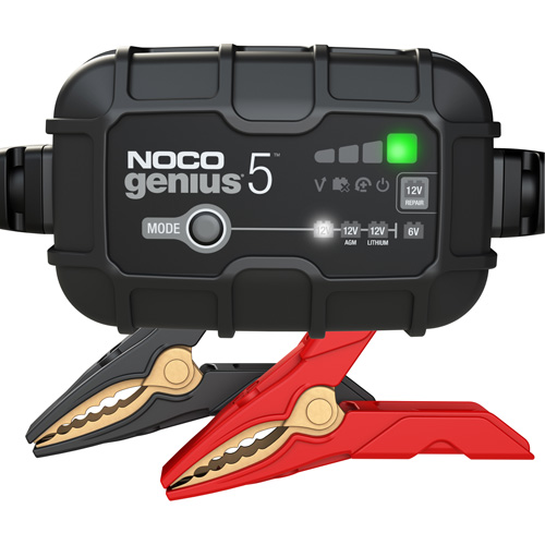 Chargeur de batterie 5 A Genius 5 Rideout Tool & Machine Inc.