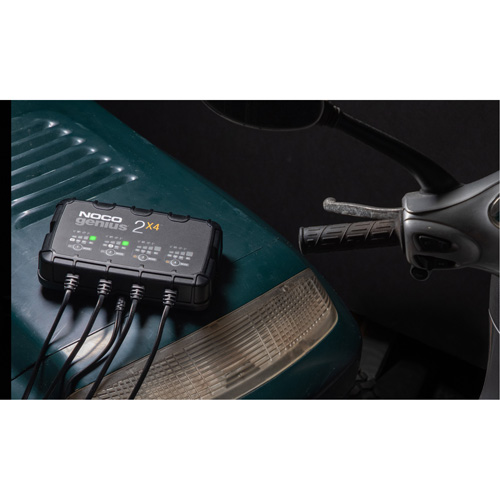 Genius&reg; 2X4 4-Bank, 8-Amp Battery Charger Rideout Tool & Machine Inc.