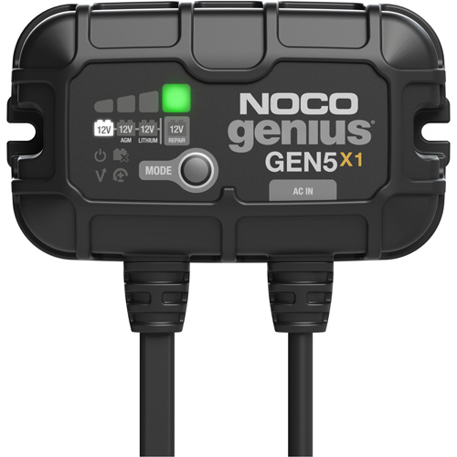 Genius&reg; Gen5X1 1-Bank, 5-Amp On-Board Battery Charger Rideout Tool & Machine Inc.