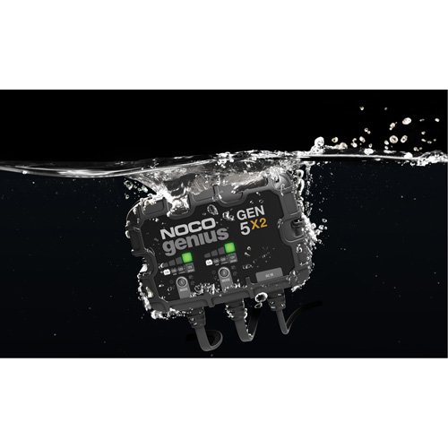 Genius&reg; Gen5X2 2-Bank, 10-Amp On-Board Battery Charger Rideout Tool & Machine Inc.