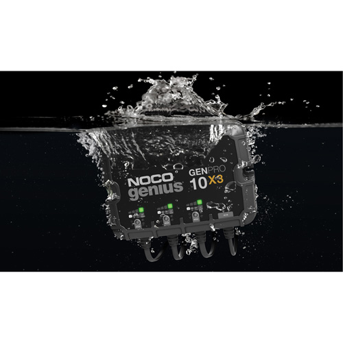Genius&reg; GenPro10X3 3-Bank, 30-Amp On-Board Battery Charger Rideout Tool & Machine Inc.