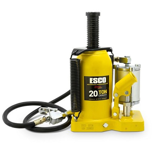 Cric-bouteille de s&eacute;rie Pro, 20 tonne(s), Air comprim&eacute;/hydraulique, 20" Hauteur &eacute;lev&eacute;e Rideout Tool & Machine Inc.