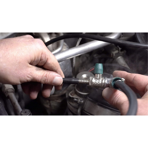 Trousse de test de syst&egrave;me d'air de turbocompresseur avec adaptateur pour fum&eacute;e Rideout Tool & Machine Inc.