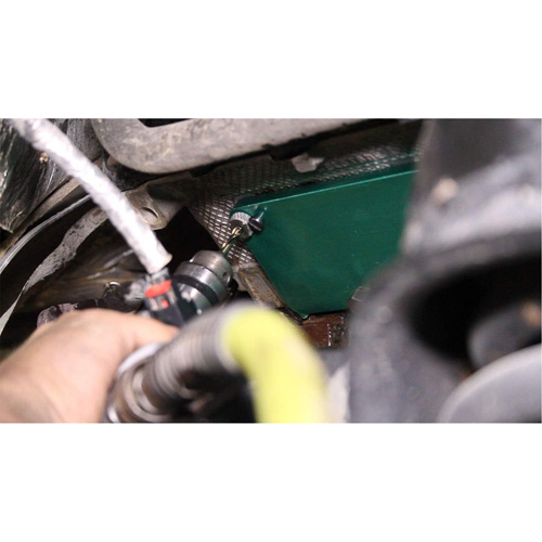 Gabarit de perçage pour installation sur collecteur pour Dodge 5,7 L Hemi Rideout Tool & Machine Inc.