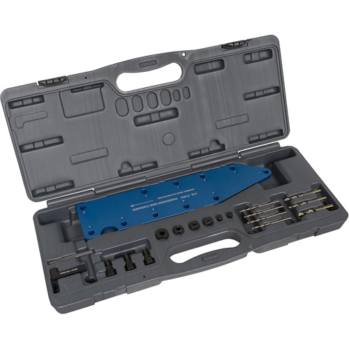 Gabarit de perçage pour installation sur collecteur pour Ford 3,5 L Ecoboost Rideout Tool & Machine Inc.