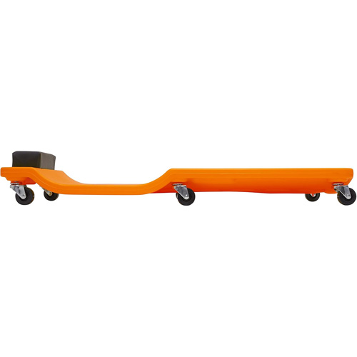 Neon Orange Low Profile Plastic Creeper Rideout Tool & Machine Inc.