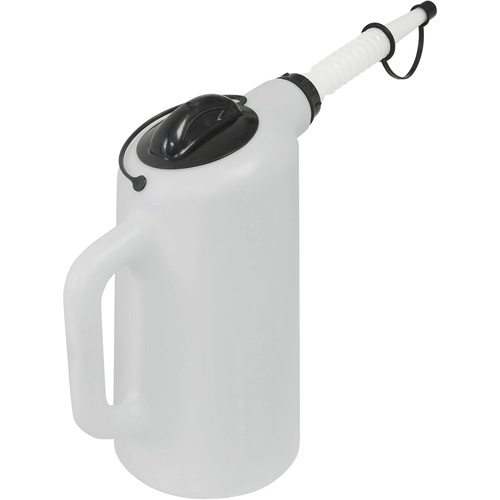 Distributeur dhuile avec couvercle et bouchon, Plastique, Capacit&eacute; de 8 pintes Rideout Tool & Machine Inc.