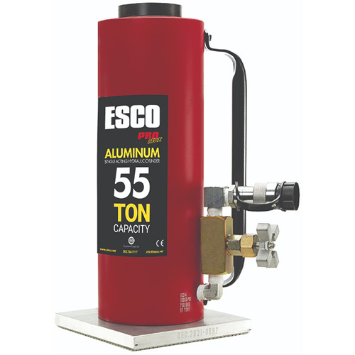 Heavy-Duty Lightweight Hydraulic Jack, 10" Stroke, 55 Ton(s) Capacity, 10000 PSI Rideout Tool & Machine Inc.