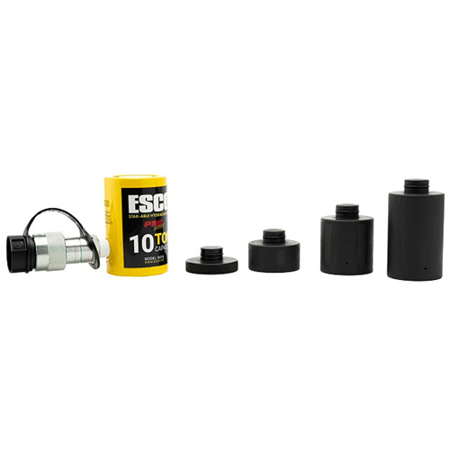 Stak-Able Hydraulic Ram Kit, 1" Stroke, 10 Ton(s) Capacity, 10000 PSI Rideout Tool & Machine Inc.