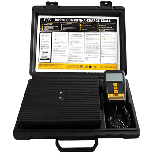 Compute-a-Charge Refrigerant Scale Rideout Tool & Machine Inc.