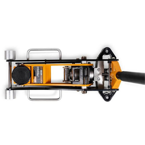 Aluminum Racing Jack, 2 Ton(s) Capacity, 3-1/4" Lowered, 18-1/2" Raised, Manual Hydraulic Rideout Tool & Machine Inc.