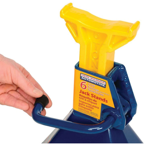 Chandelles, Poign&eacute;e/rochet verrouillable, Capacit&eacute; de 6 tonnes, 25-1/4" h Rideout Tool & Machine Inc.