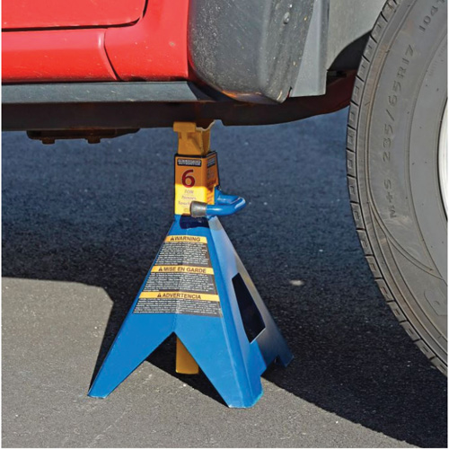 Chandelles, Poign&eacute;e/rochet verrouillable, Capacit&eacute; de 6 tonnes, 25-1/4" h Rideout Tool & Machine Inc.