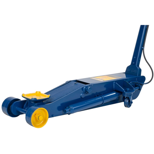 Long Chassis Service Jack, 10 Ton(s) Capacity, 6-3/4" Lowered, 25-1/2" Raised, Air Hydraulic Rideout Tool & Machine Inc.
