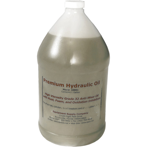 Premium Hydraulic Oil, 1 gal., Jug Rideout Tool & Machine Inc.