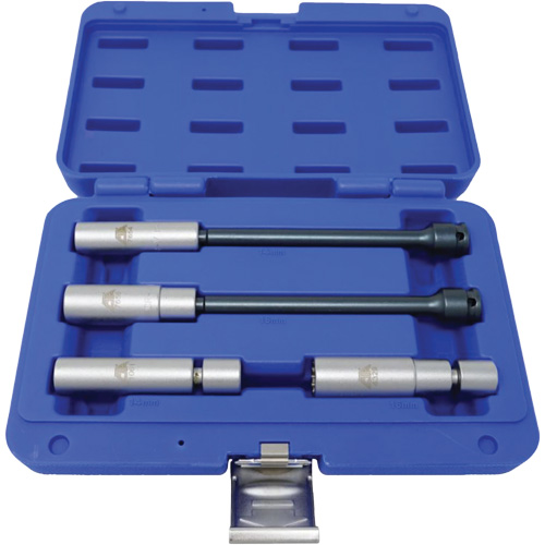 Jeu de douilles pivotantes pour bougie d'allumage Euro 4 mcx, Prise 3/8" Rideout Tool & Machine Inc.