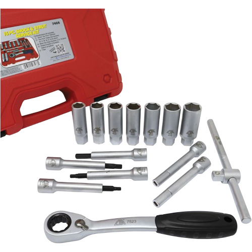 Ensemble d'outils pour amortisseurs et jambes de force  15 mcx Rideout Tool & Machine Inc.