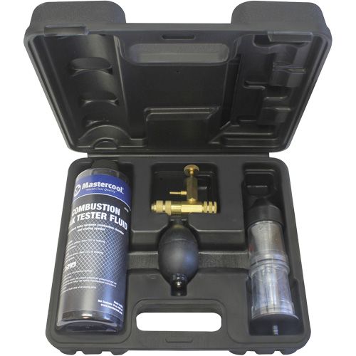 Trousse pour testeur de fuite de gaz de combustion avec adaptateur pour capuchon de test Rideout Tool & Machine Inc.
