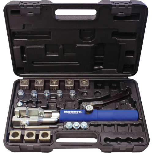 Ensemble Push Connect, 45° et double &eacute;vasement avec "Hydra-Flare" Rideout Tool & Machine Inc.