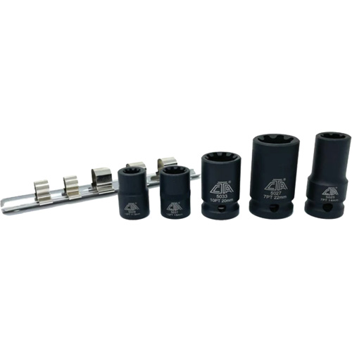 5 Pc. VAG Brake Caliper Socket Set Rideout Tool & Machine Inc.