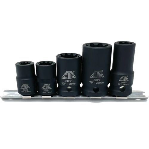 5 Pc. VAG Brake Caliper Socket Set Rideout Tool & Machine Inc.