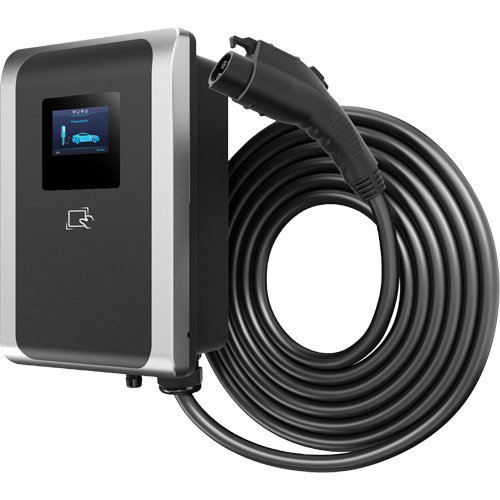 Chargeur pour VE commercial PulseQ AC Max, 80 A, Niveau 2 CA, Connecteur Type 1 (SAE J1772) Rideout Tool & Machine Inc.