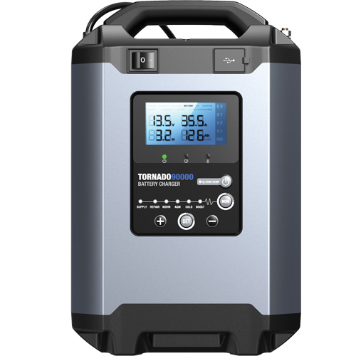 Tornado90000 90A Stable Power Supply & Smart Charger 12V/24V Rideout Tool & Machine Inc.