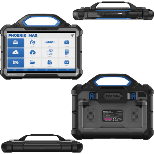 Phoenix Max with Scope 13.3" OE-Level Scan Tool, Docking Station & 4 Channel Oscilloscope Rideout Tool & Machine Inc.