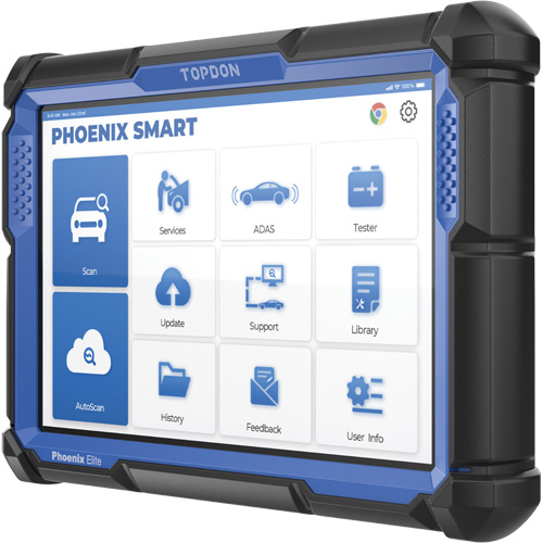 Phoenix Smart – Outil de diagnostic de niveau constructeur avec &eacute;cran 10,1", programmation bas&eacute;e sur l'infonuage et protocoles avanc&eacute;s Rideout Tool & Machine Inc.