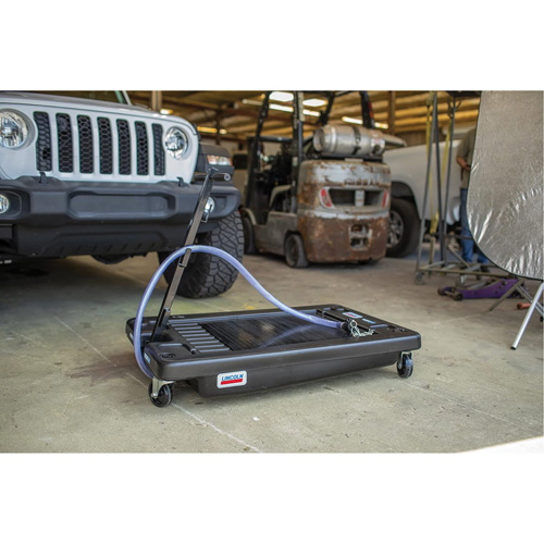 Low Profile Polypropylene Portable Oil Drain Rideout Tool & Machine Inc.