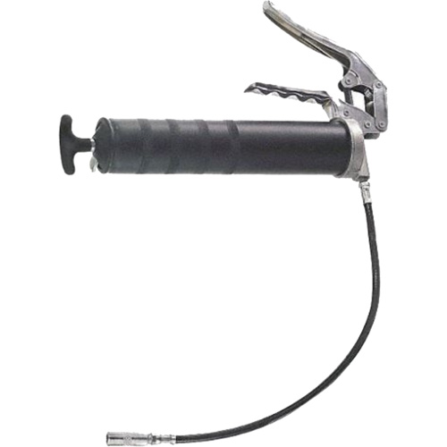 Pistolet &agrave; graisse robuste &agrave; poign&eacute;e pistolet avec rallonge de tuyau flexible, Capacit&eacute; 14 oz Rideout Tool & Machine Inc.