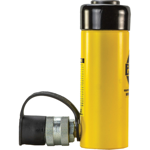 Single-Acting Cylinder Hydraulic Ram, 4.13" Stroke, 10 Ton(s) Capacity, 10000 PSI Rideout Tool & Machine Inc.