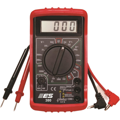 Multim&egrave;tre num&eacute;rique avec &eacute;tui ceinture Rideout Tool & Machine Inc.